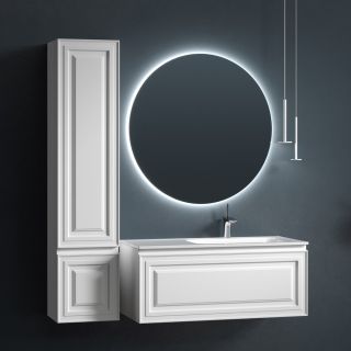 Подвесная тумба под раковину Sancos Very VR100RW правая 100см Bianco